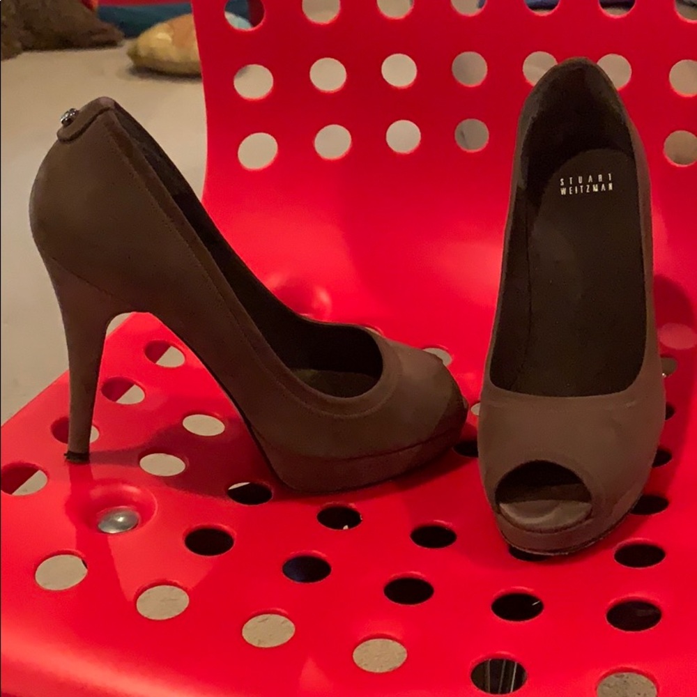 Stuart Weitzman Suede Heels